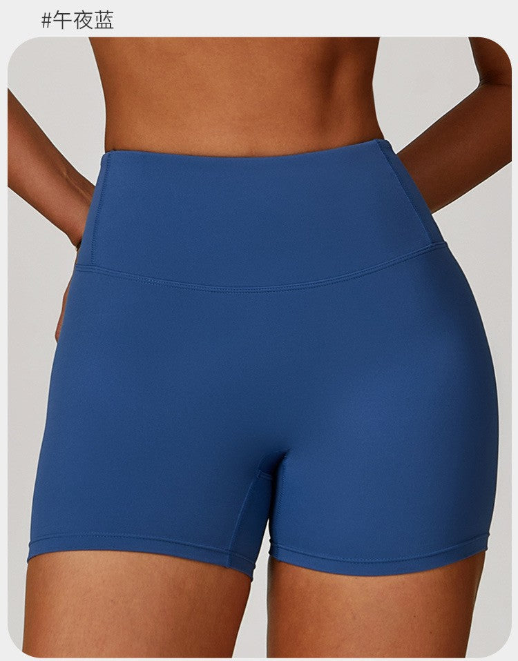 SWELTERING Gym Fitness Shorts Running Cycling Sports Shorts Breathable Workout Short Leggings High Waist Fitness Yoga Shorts