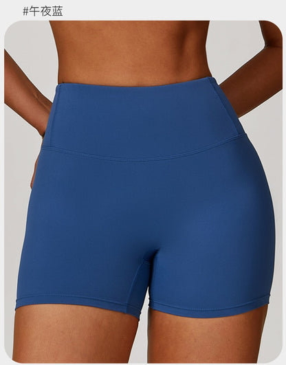 SWELTERING Gym Fitness Shorts Running Cycling Sports Shorts Breathable Workout Short Leggings High Waist Fitness Yoga Shorts