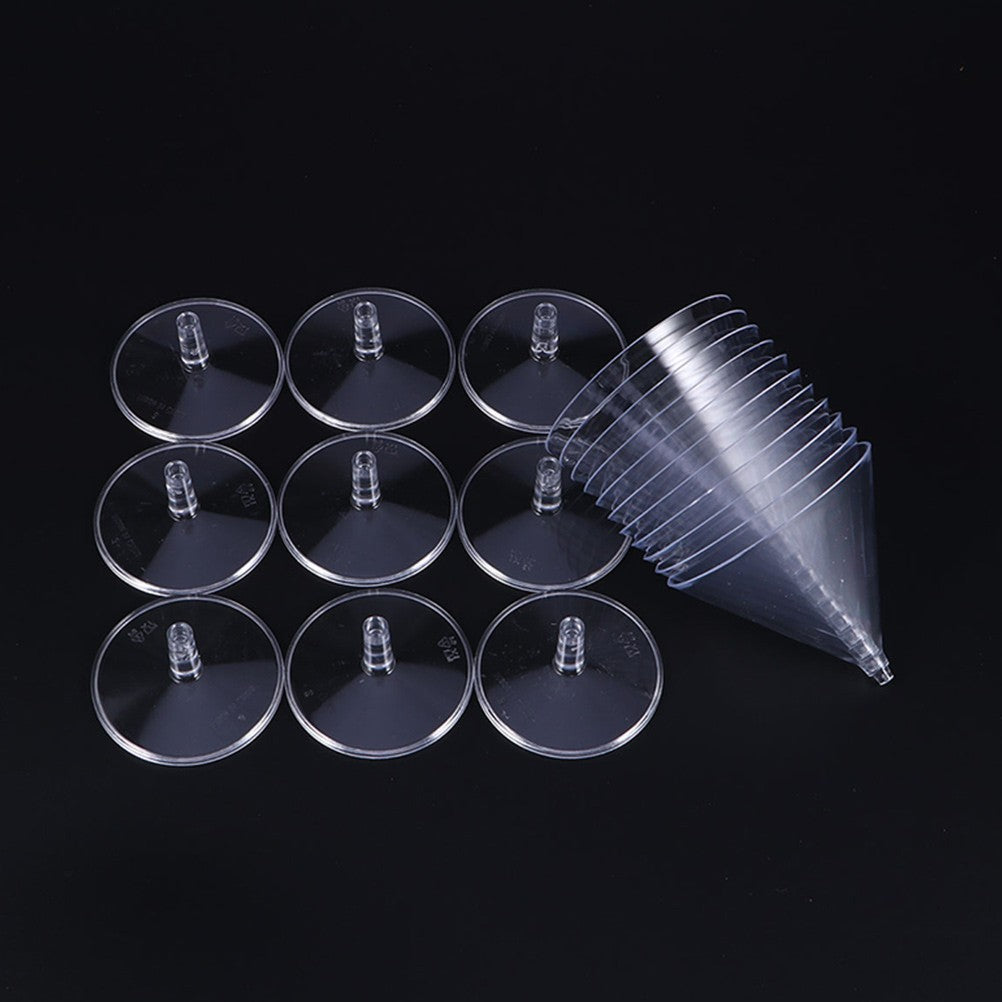 10 Pcs Wine Glass Party Cocktail Glasses Plastic Champagne Whiskey Cup Martini Coupe Abs Cups Bulk