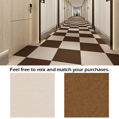 30cmX30cm Self-adhesive Anti Slip Splicing Block Floor Mute Rug Bedroom Mat Carpet Water Absorption Kitchen Living Room Home