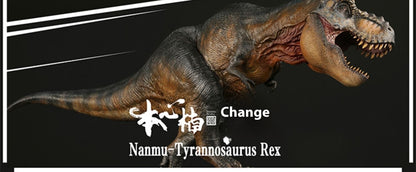 Tiranossauro Rex Eterno Rei Dinossauro Adulto e Infantil Modelo de Brinquedo Figura Enfeite de Mesa Coleção Presente de Festival Surpresa