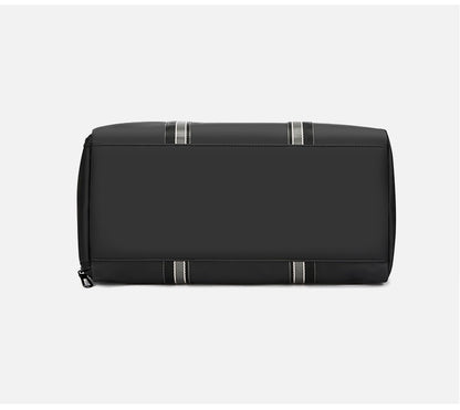 Men's Travel Bag with Wet Dry Separation Pocket Independent Shoe Case Large Capacity Gym Bag for Exercise Trip Motorbike Travel