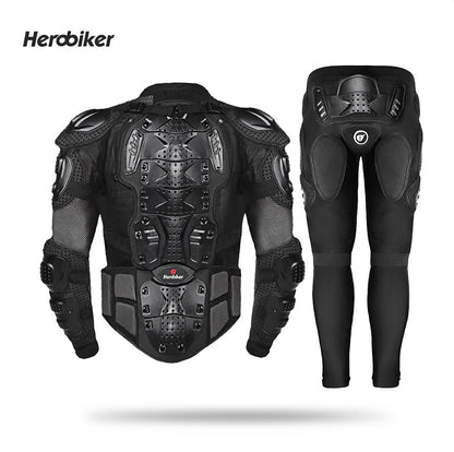 5XL Motorcycle Jackets Men's Full Body Armor Protection Jackets Motocross Enduro Racing Moto Protective Equipment Clothes