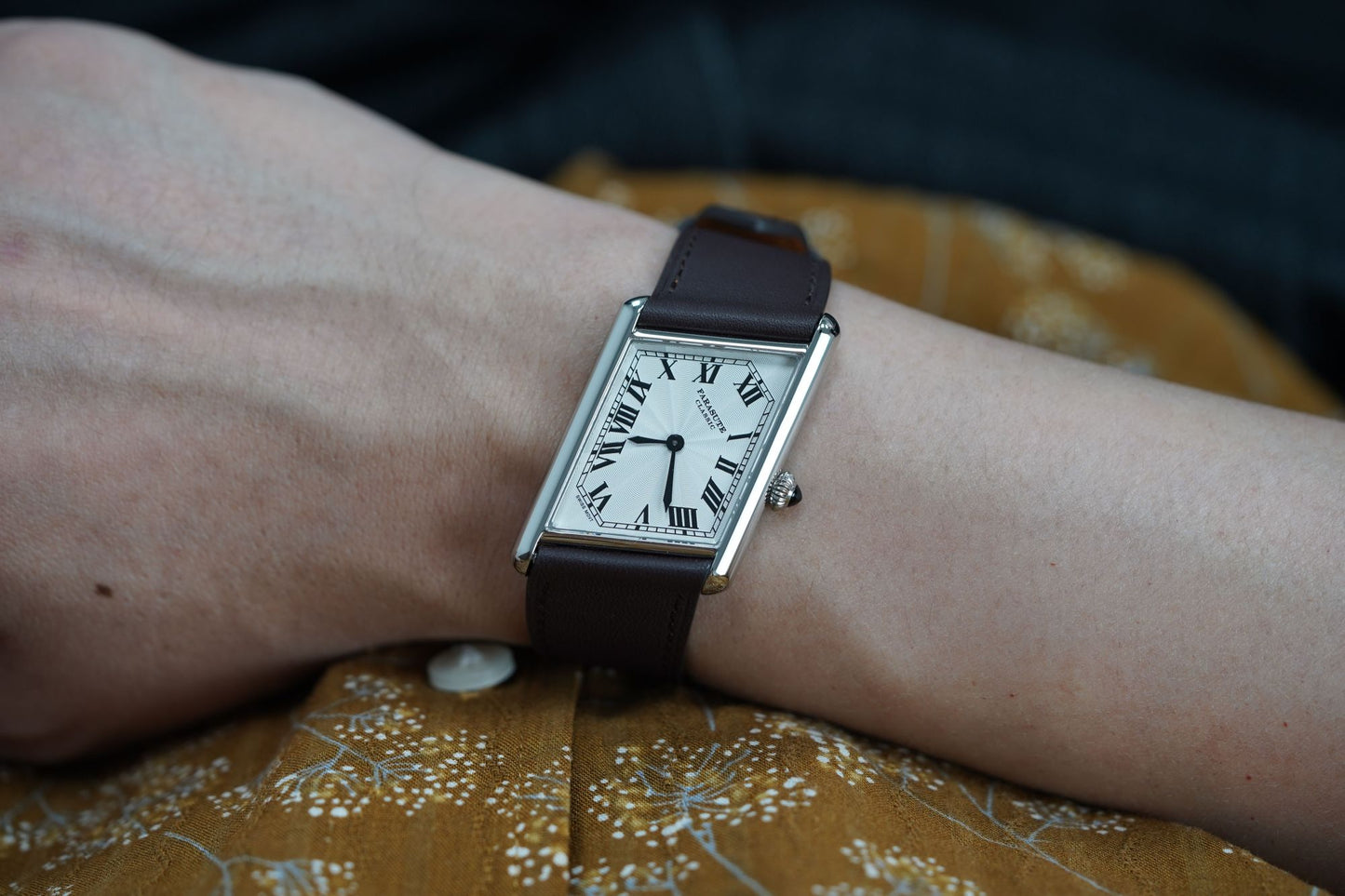 FARASUTE New Unique Square Stainless Steel Quartz Watch Men Casual Sapphire Glass Swiss Movement Waterproof Wristwatches Male