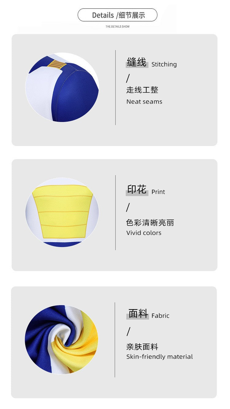 Halloween Vegeta Cos Jumpsuit Game Character Cosplay Bodysuit Halloween Party Costume Adult Fancy Dress Outfit Cosplay Uniform