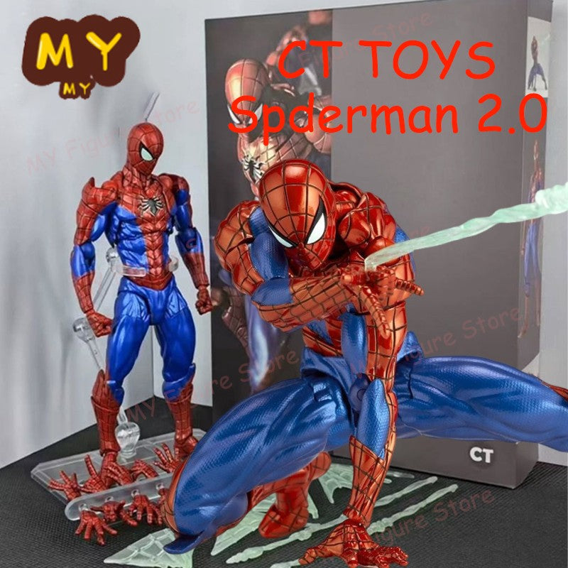 Novo CT Toys Homem-Aranha 2.0 Boneco Amazing Yamaguchi Homem-Aranha Agente Anti Homem-Aranha 2.0 Boneco de Ação Presente de Coleção para Crianças