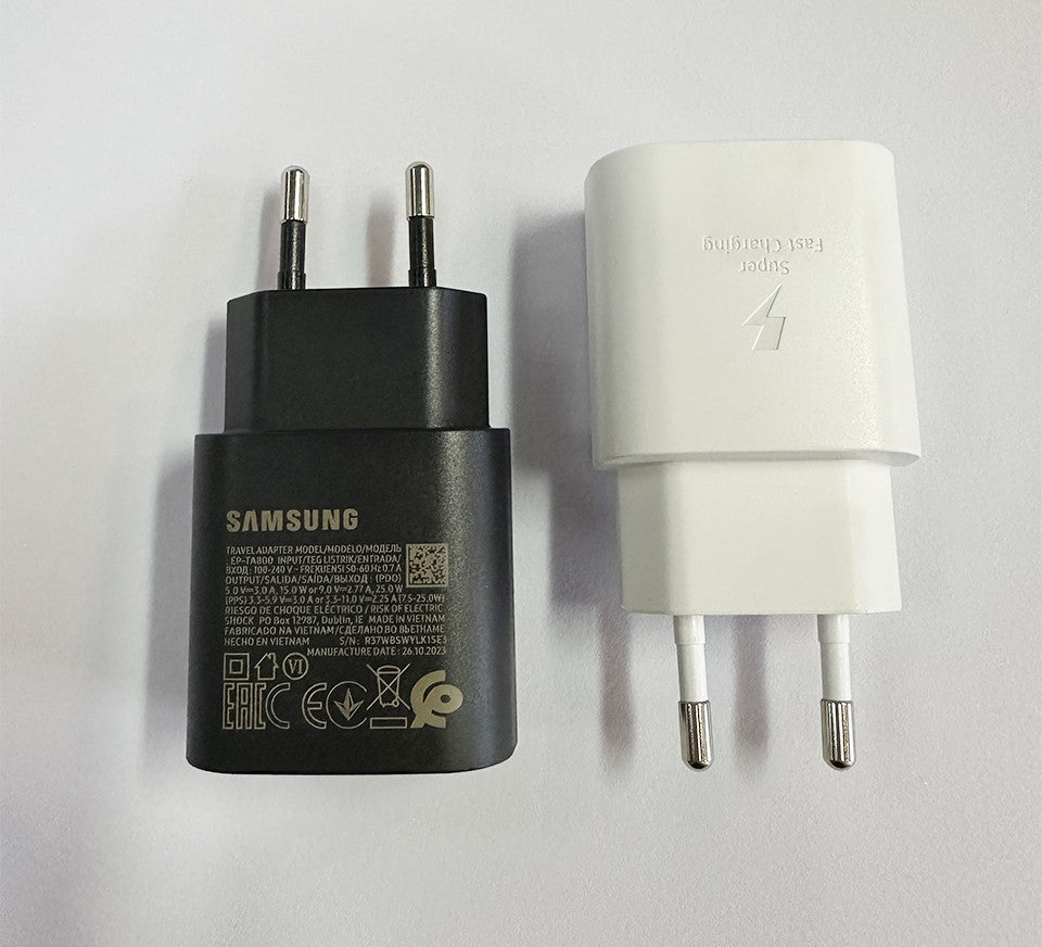 Original Samsung 25W Charger PD Type C Wall Chargeur Galaxi Z Fold 6 5 Z Flip 4 S25 S24 S23 A05s A54 A24 A23 M54 M13 M22 M32 M53
