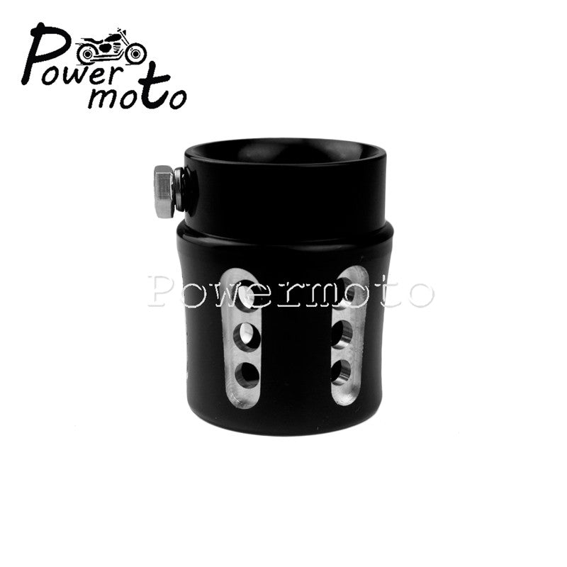 Custom 1-3/4" Exhaust Tip Cafe Racer Tail Pipe Cap for Harley Touring Sportster XL Chopper Bobber Scrambler XS650 CB500