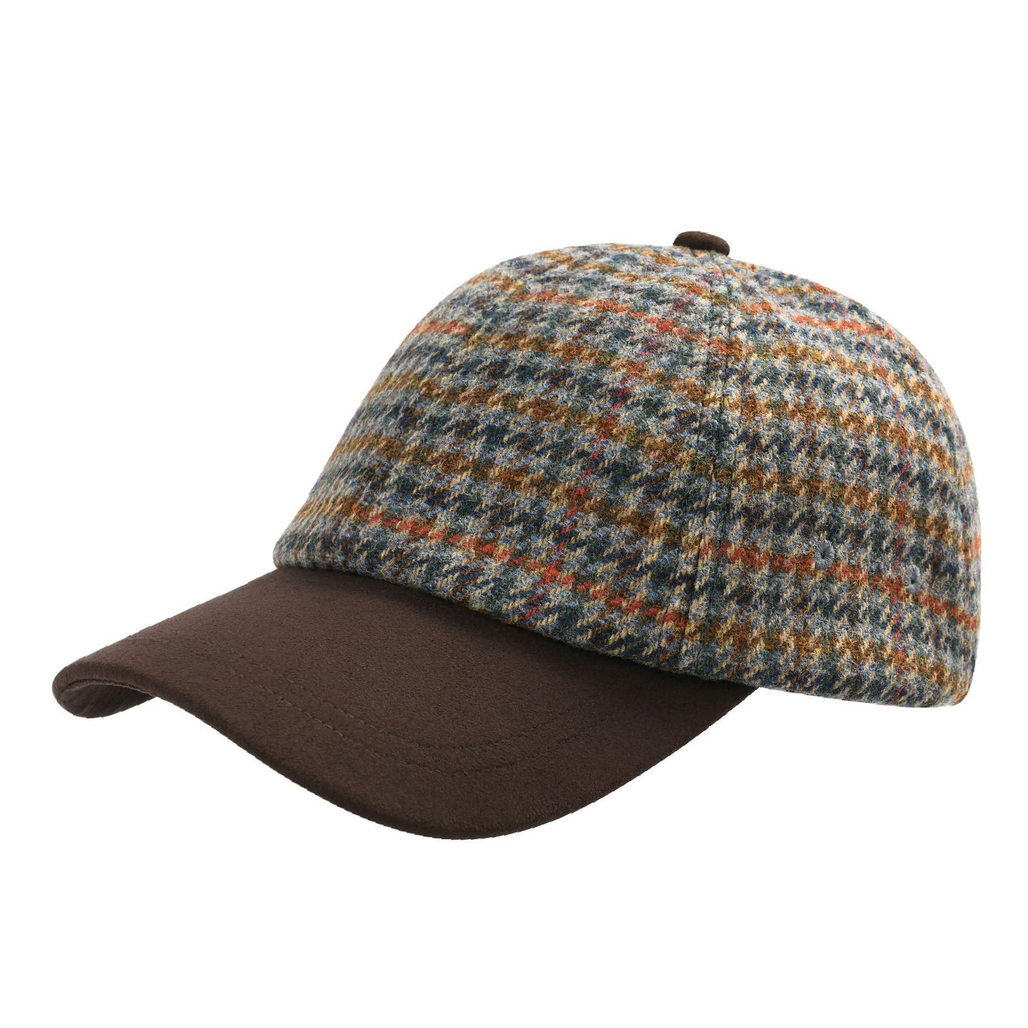 Boné de Beisebol Masculino BOTVELA de Lã Tweed Estilo Casual Macio Ajustável Não Estruturado