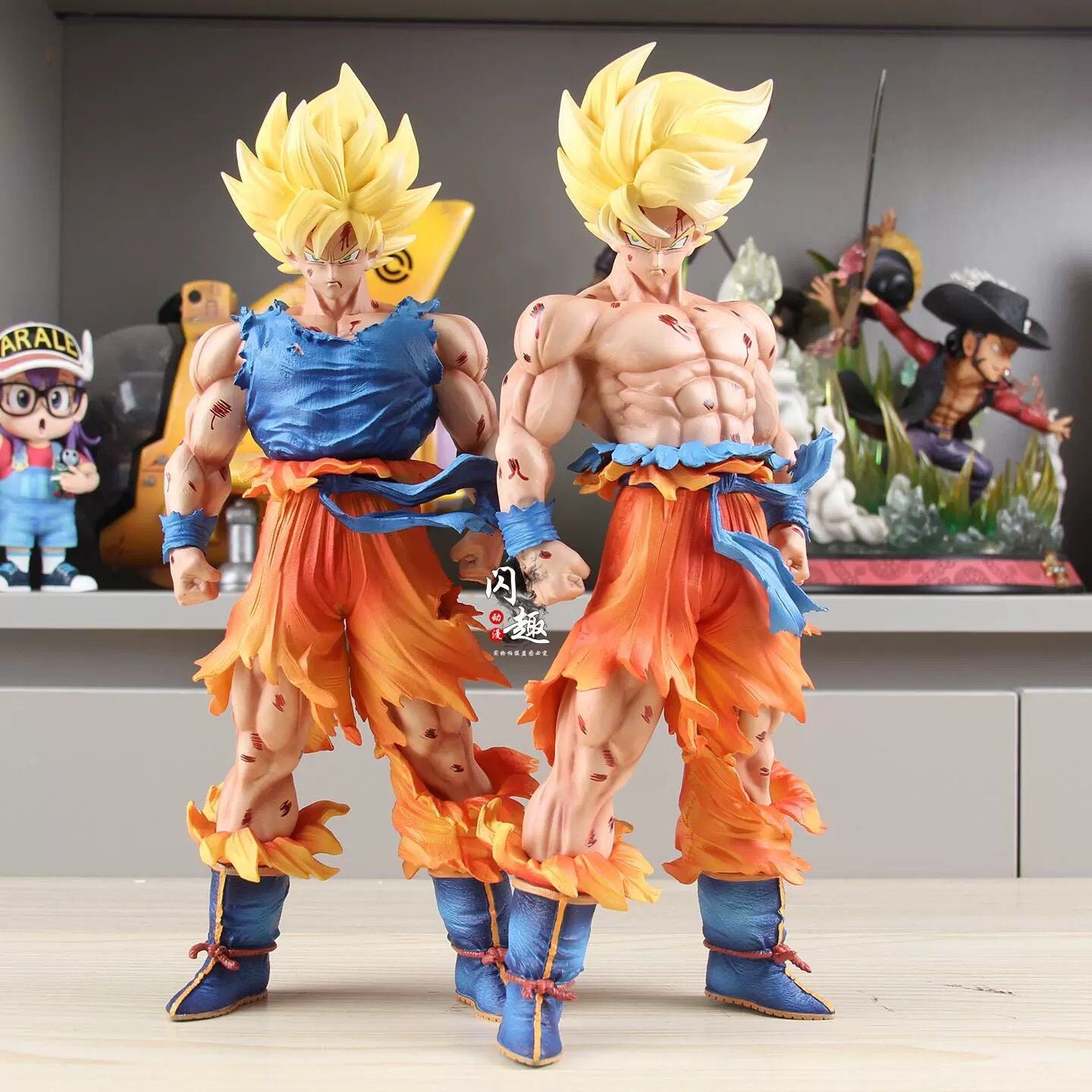 50CM Dragon Ball Breaking Circle Broly Figure Estátua JT Irmão Super Saiyajin GK Modelo de Estátua Ornamento Presente para Menino