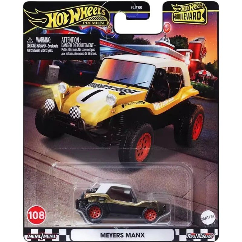 Hot Wheels Premium Boulevard Diecast Cars Datsun Toyota Meyers Ford Volkswagen Kafer Collectible 1:64Car Vehicle Alloy Model Toy