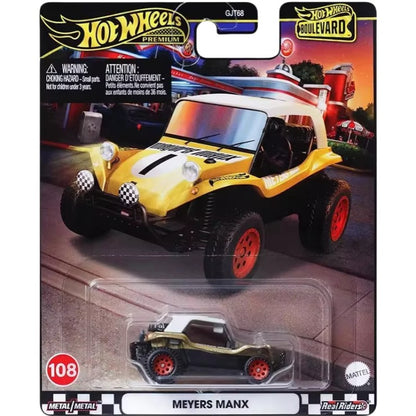 Hot Wheels Premium Boulevard Diecast Cars Datsun Toyota Meyers Ford Volkswagen Kafer Collectible 1:64Car Vehicle Alloy Model Toy