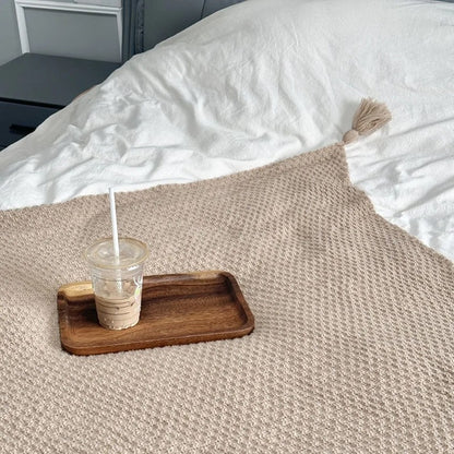 Nordic Style Throw Blanket Knitted Knee Blankets For Sofa Cover Office Air Condition Leisure Blanket Tapestry Shawl