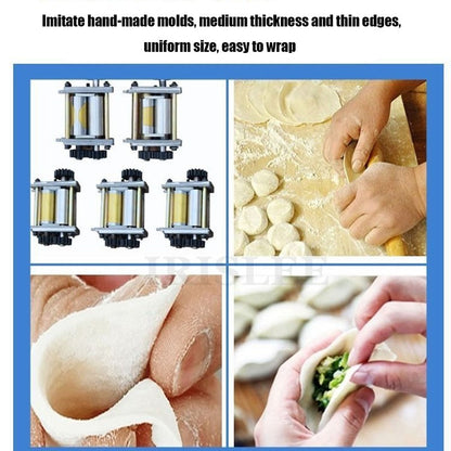 Máquina Elétrica para Fazer Massa de Dumpling Roti Wonton, sem Desperdício, Eletrodoméstico de Cozinha para Uso Doméstico