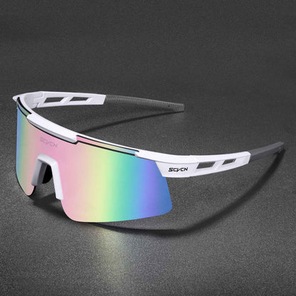 SCVCN New Men Bicycle Sunglasses Women Outdoor Cycling Glasses MTB Driving Bike Eyewear Sports Running Hiking UV400 Goggles