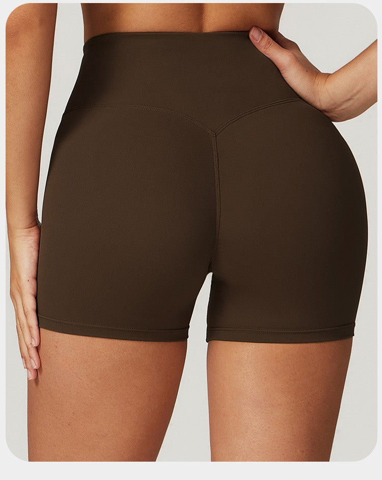 SWELTERING Gym Fitness Shorts Running Cycling Sports Shorts Breathable Workout Short Leggings High Waist Fitness Yoga Shorts