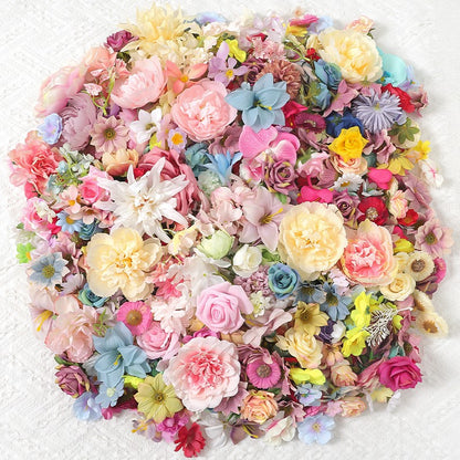 20/40/60/80/100Pcs Mini Artificial Rose Flowers Head for Home Decoration Birthday Party DIY Wedding Decor Garland Gift Accessory