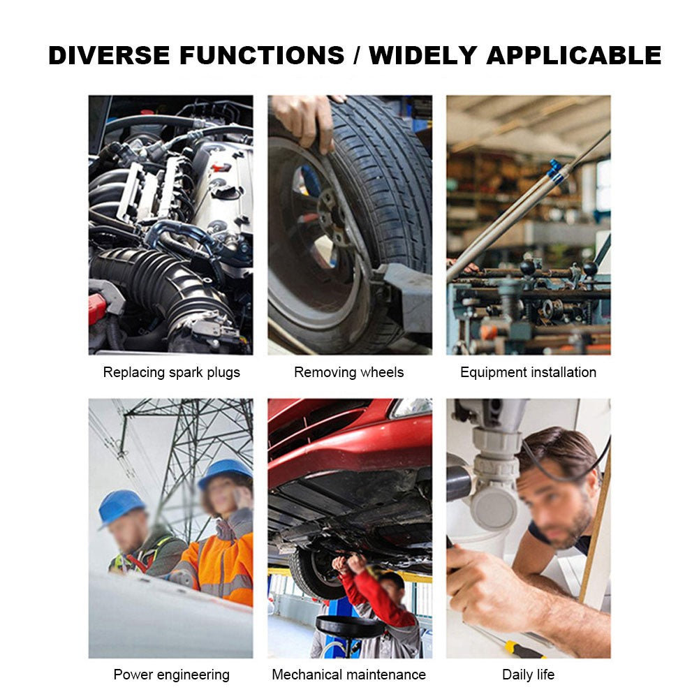 Chave de Torque de Precisão 5-60N.m Chave de Catraca Reversível de 3/8 Polegadas com Encaixe Quadrado Ajustável Ferramenta de Reparo Automotivo de Precisão Predefinida