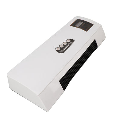 Ventilador Quente de Ar Condicionado de Parede, Controle Remoto de 10m, Aquecedor de Ar Condicionado de 1800W para Quarto