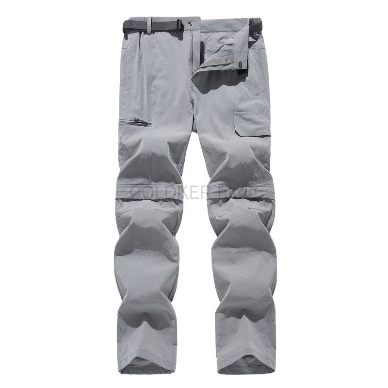 2025 Zip Off Hiking Pants Convertible Shorts Mens Cargo Work Pants Lightweight Breathable Trousers Workwear Outdoor Casual Pants