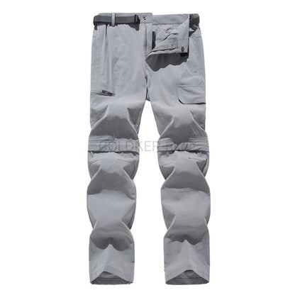 2025 Zip Off Hiking Pants Convertible Shorts Mens Cargo Work Pants Lightweight Breathable Trousers Workwear Outdoor Casual Pants