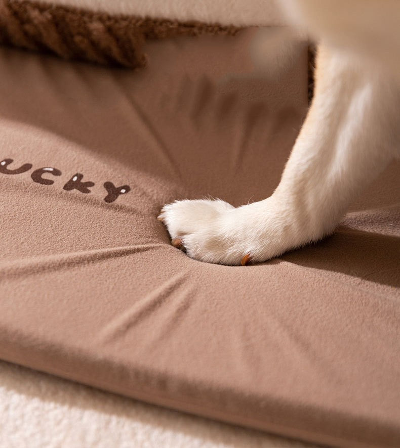 Casa de Cachorro de Inverno Casinha Quente para Cães Tapete Removível Lavável Cama Ninho para Cães Tenda para Sono Profundo para Cães de Porte Médio e Grande Suprimentos para Cães