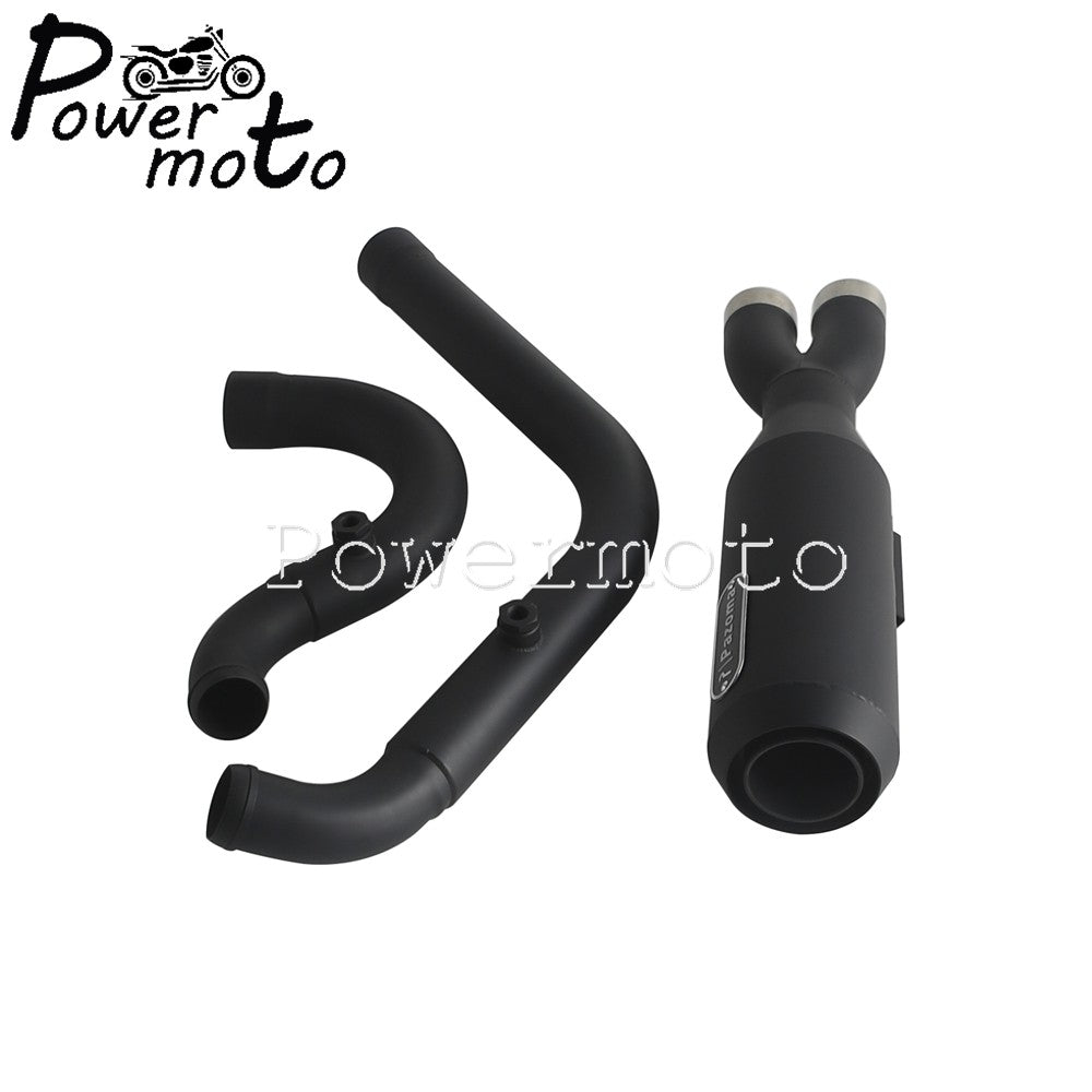 Motorbike Exhaust Pipes Exhaust Baffle Muffler For Harley M8 Softail Low Rider S T Fat Street Bob Standard Slim Deluxe 2018-2025