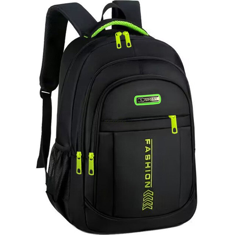 Men's and Women's Dual Shoulder Bags, School Bags, Nylon Oxford Cloth Bags, Large Capacity Travel Backpacks