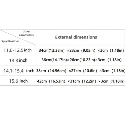 Laptop Bag For Xiaomi Lenovo Dell HP Notebook Computer Laptop Sleeve Case For Macbook Air Pro 13 14 14.2 15 15.6 Inch Handle Bag