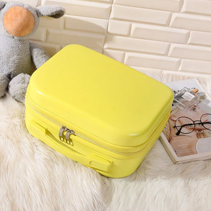 14 Inches Mini Women Carry On Suitcase Short Trip Travel Luggage Make Up Travel Bags