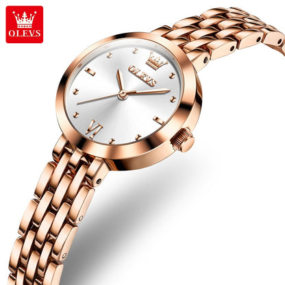 OLEVS 9992 Luxury Women's Watches Elegant Luxury Gold Watch for Women Quartz Waterproof Wristwatches Ladies Relojes Para Mujer