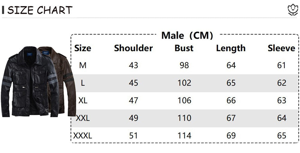 Evil Resident 4 Cosplay Costume Jacktet Pu Coat Outfits Boys Men Adult Street Casual Clothing Halloween Carnival Disguise Suit