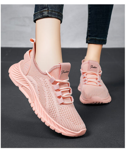 ?Sapatos Femininos Verão 2025 Tênis Casual Malha Respirável Leve Acessível Frete Grátis?