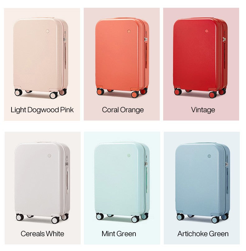 Mixi Puristic Design Travel Luggage Rolling Wheel Hardside Women Suitcase Men Trolley Case 16 20 Carry On/Big 22 24 26 28 Inch