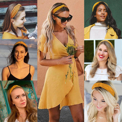 Peruca de Cabelo Sintético Longo Ondulado com Faixa Feminina Ombré Castanho Preto Loiro Cosplay Natural Resistente ao Calor Meia Peruca para Mulheres