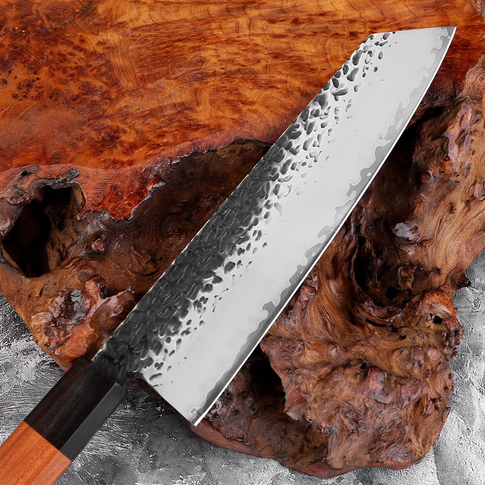 1-7 PCS Knife Set,Professional 3-Layer Composite Steel Kitchen Knives Set,Ultra Sharp Japanese Chef Knife with Octagonal Handle