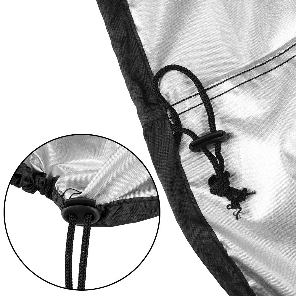 Round BBQ Grill Cover Rain Protective Camping Outdoor Barbecue Cover 77x58cm/80x66x100cm Grill Cover Waterproof Anti Dust