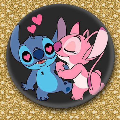 Suporte para Celular Stitch Anime Disney Kawaii Lilo & Stitch Presente Infantil de Desenho Animado