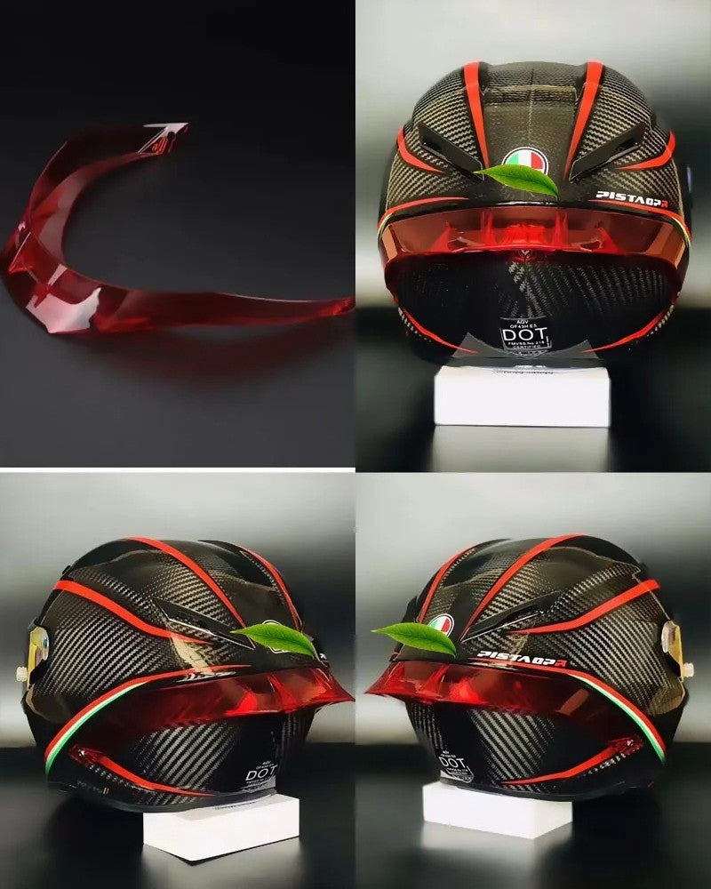 Helmet Accessories for AGV PISTA GPR Large Tail Air Vane Combat Radar Track Spoiler Throttle Modified Tail