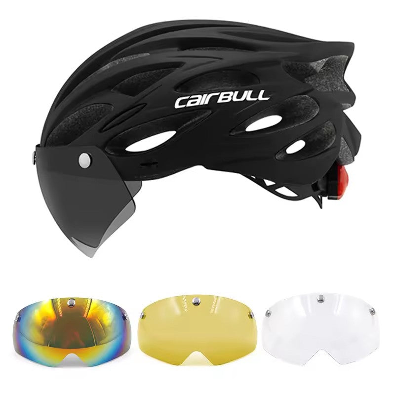 Cairbull Capacetes de Ciclismo MTB Mountain Road Capacete de Bicicleta de Corrida Leve Respirável Led Segurança Capacete de Bicicleta 54-62cm Casco