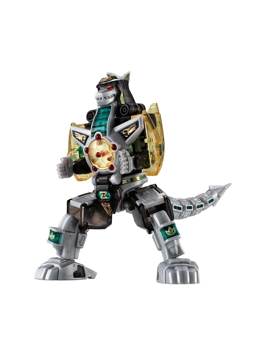 Bandai Original Mighty Morphin Power Rangers SMP SUPER MINIPLA DRAGONCAESAR Combine CLEAR COLOR Anime Figure Collection Toys
