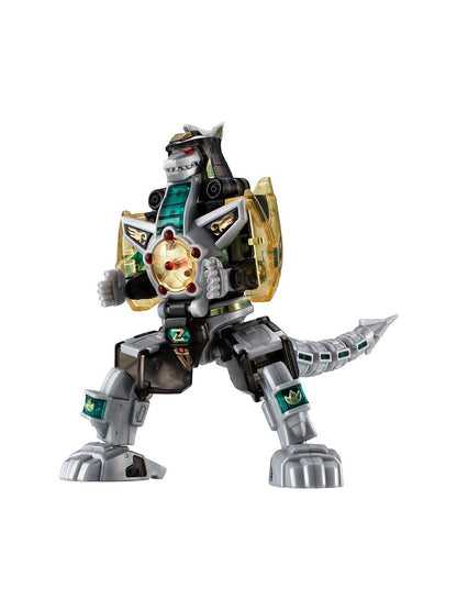 Bandai Original Mighty Morphin Power Rangers SMP SUPER MINIPLA DRAGONCAESAR Combine CLEAR COLOR Anime Figure Collection Toys