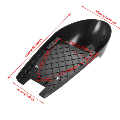 Retro Cafe Racer Seat Pan Base Vintage Saddle Scrambler Cushion Vintage Motorcycle Seats for BMW Triumph Bonneville Honda