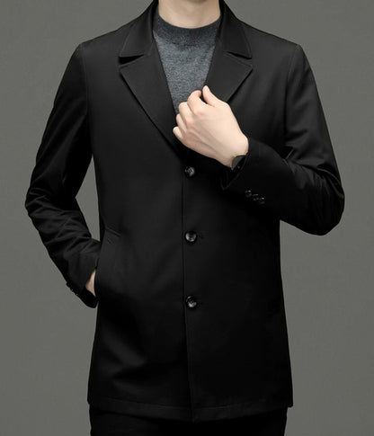 Long Male Blazer Plus Big Size Single Breasted Coat Oversize Menswear Fashionable Men's Suit Jackets New in Classic Casual 2025