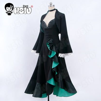 Sunaokami Shiroko Cosplay Peruca Fibra sintética de vestuário Peruca de cosplay de Blue Archive?HSIU ?Peruca longa prata acinzentada+Touca de peruca