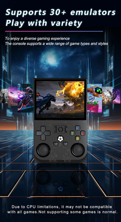 Open Source R36PRO 30000+Games Retro Handheld Video Game Console 3.5 Inch IPS Screen RK3326 Chip Portable Pocket Video Player
