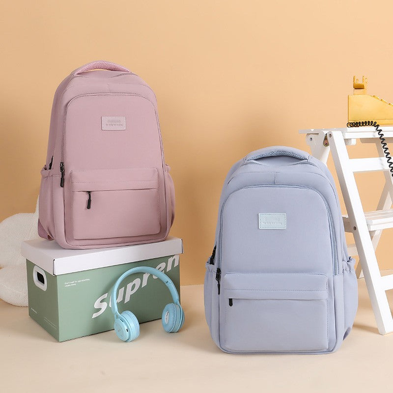 New Female Fashion Men High Capacity Waterproof College Backpack Trendy Women Laptop School Bags Cute Girl Travel Book Bag Cool