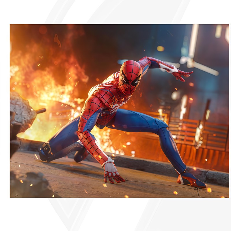 Genuine Marvel Legends Homem-Aranha Ps4 Peter Parker Dourado Preto Vermelho Action Figure Modelo Brinquedos Decoração de Mesa Presentes de Aniversário para Crianças