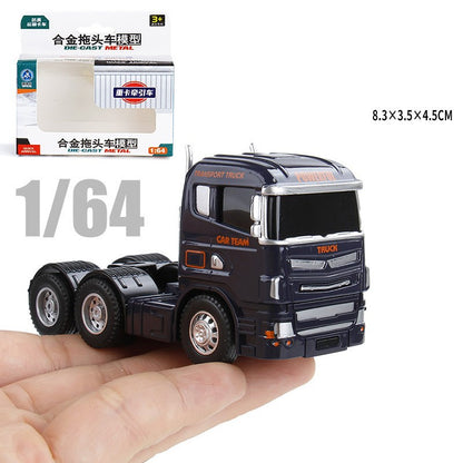 Caminhão Scania Contêiner 1:64 Caminhão Contêiner Americano Liga de Metal Diecast Modelo de Carro Veículos em Miniatura Colecionáveis Hobby Presente