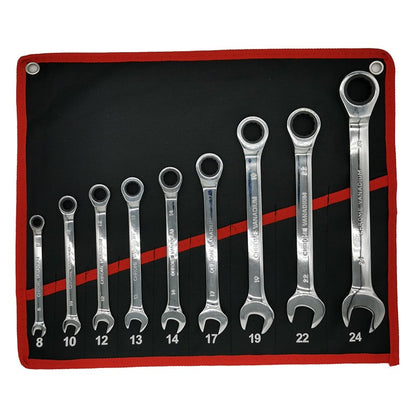 Ratchet Combination Metric Wrench Set Hand Tools Torque Gear Socket Nut Tools A Set of Key